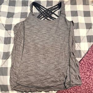EUC Lululemon Tank with Attached Sports Bra Size 10